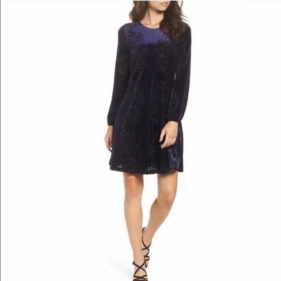 Eliza J | Dresses | Eliza J Burnout Velvet Long Sleeve Dress | Poshmark Eliza J | Dresses | Eliza J Burnout Velvet Long Sleeve Dress | Poshmark